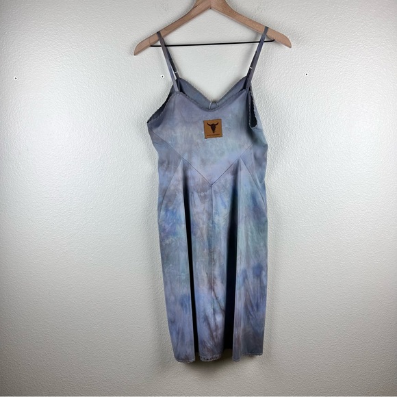 Vintage slip dress hand dyed - Picture 2 of 5